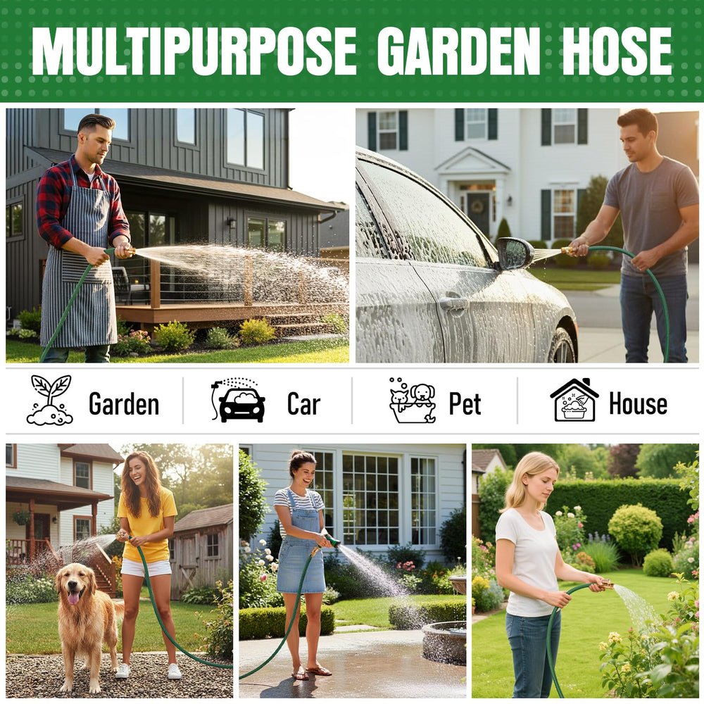 EOOIO lifestyle backyard watering scene showing convenient everyday use