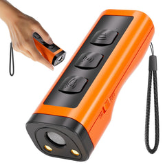 Eorery front view showing compact trainer and easy one-button control for quick corrections