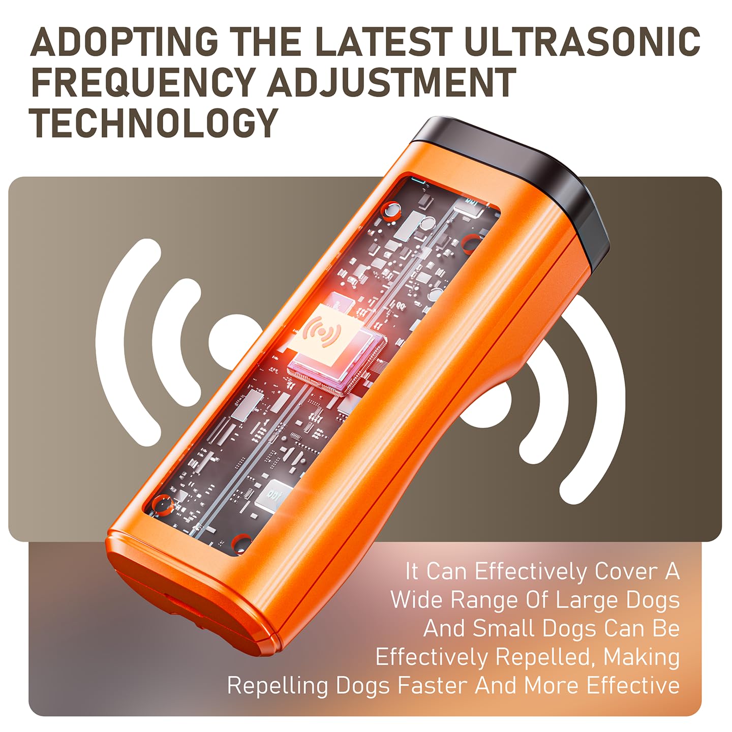 Eorery packaging and contents showing device, USB cable, and wrist strap for convenience