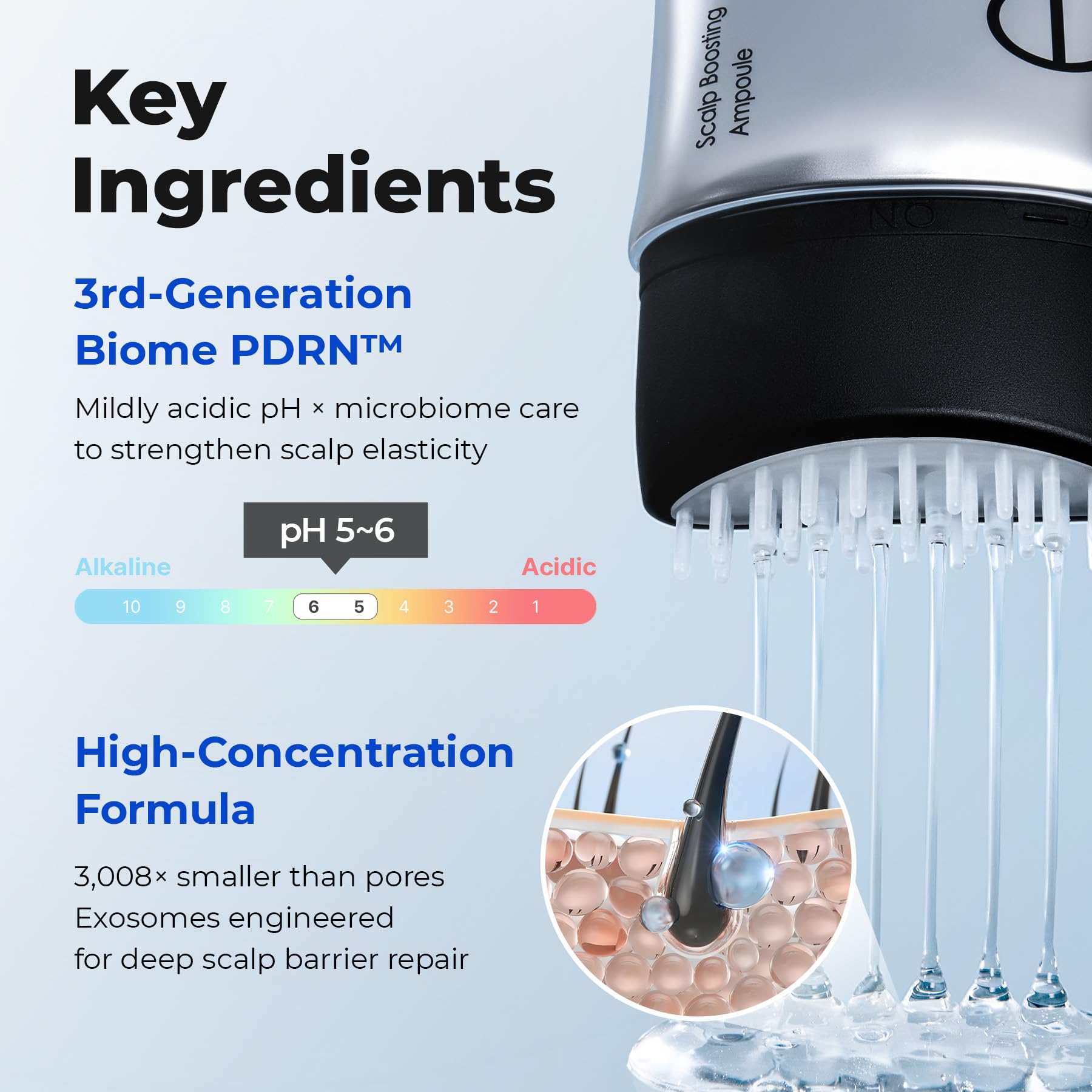 EPAIS used after shampoo on towel-dried hair for no-grease finish benefit