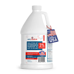 Epic Medical Supply gallon bottle front view showing product and benefit of professional-grade antiseptic