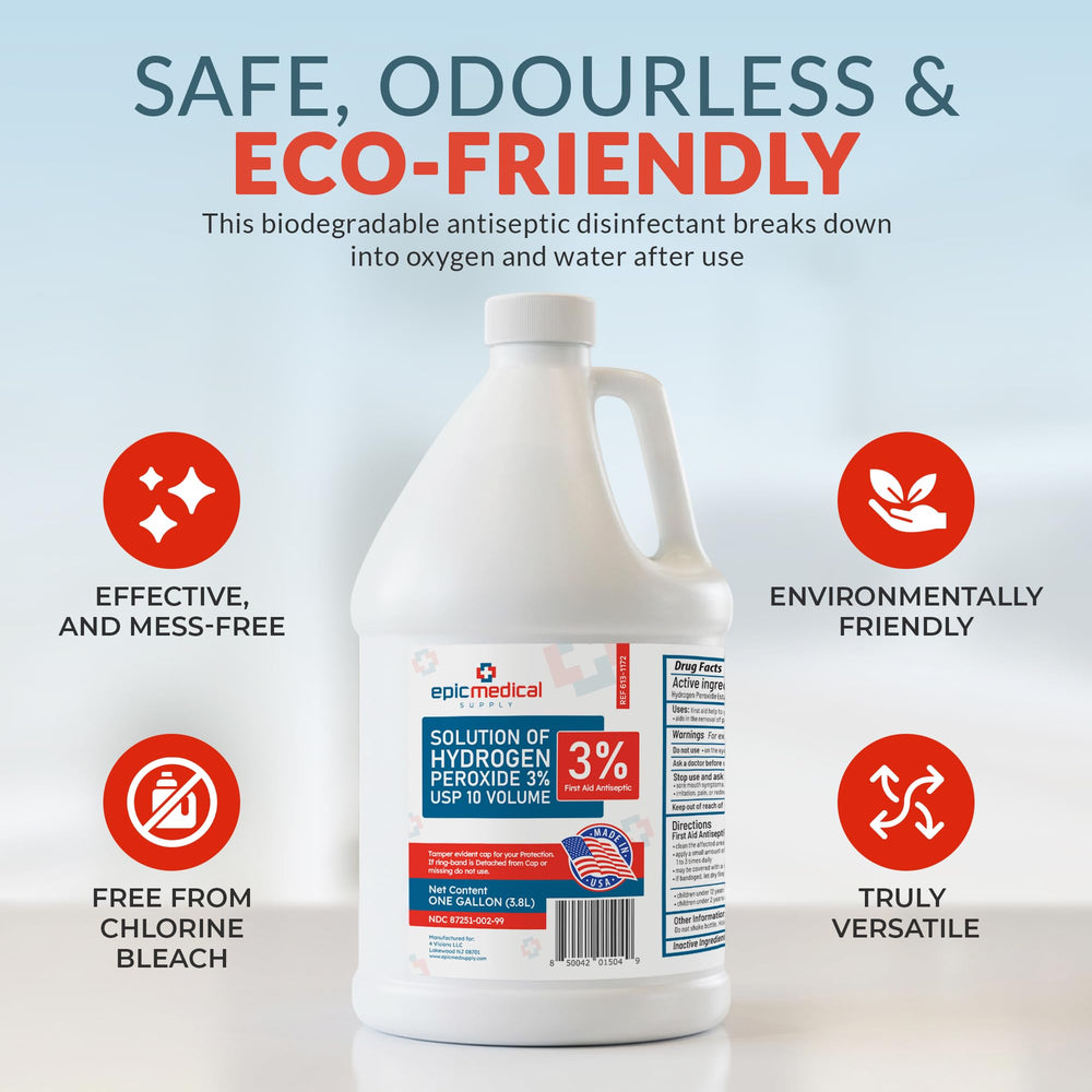 Epic Medical Supply tamper-evident seal detail demonstrating safety and product integrity