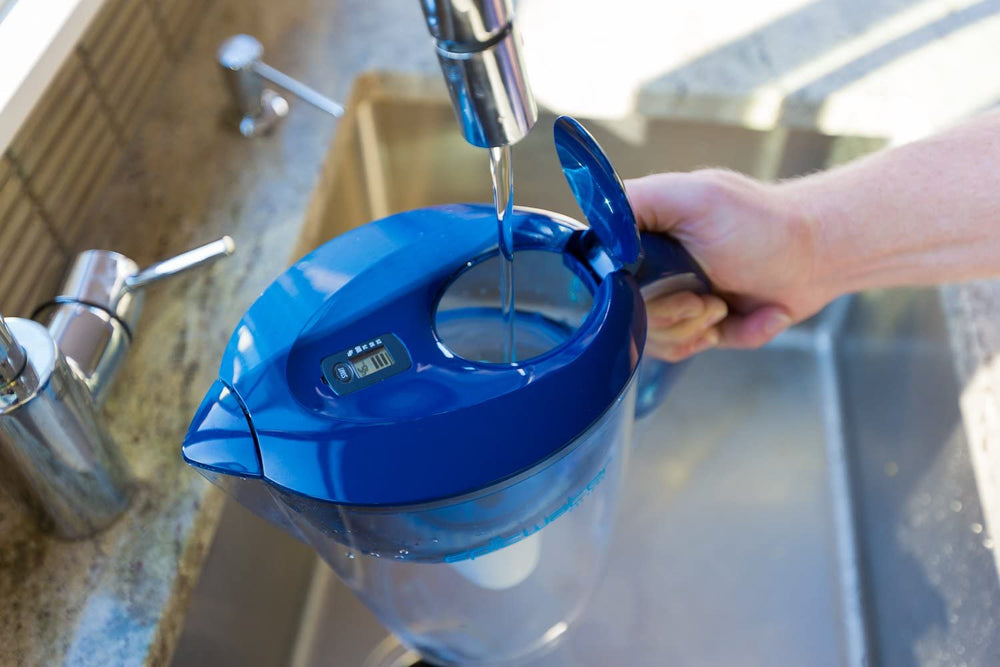Epic Water Filters label close-up showing certifications and test claims for verified contaminant reduction