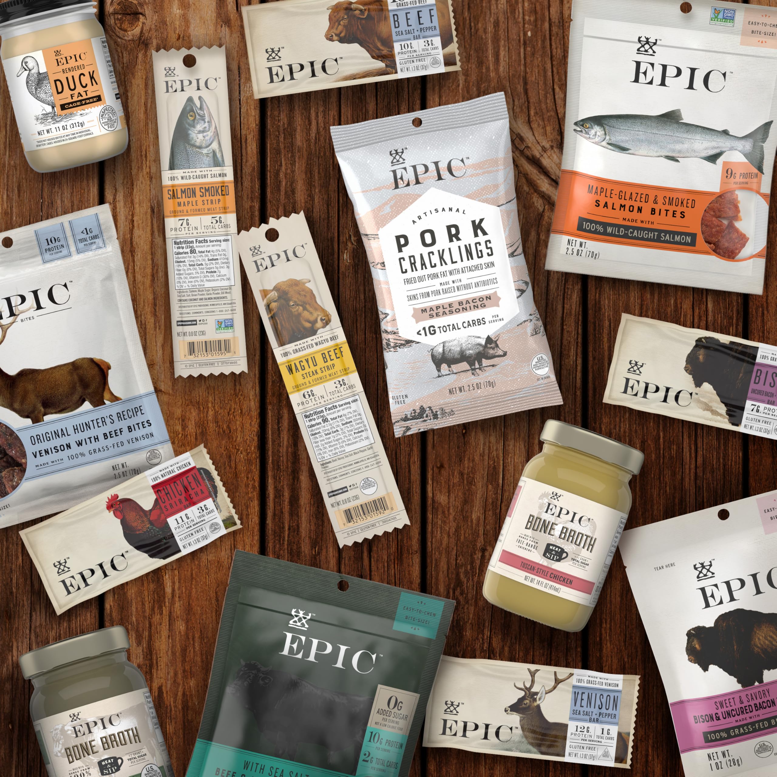 EPIC Wagyu enjoyed outdoors showing portable gourmet snacking
