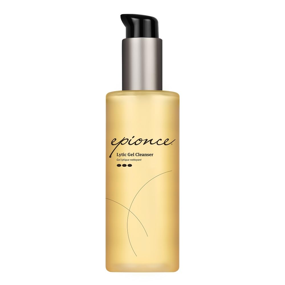 Epionce front packaging showing cleanser and clear branding benefits