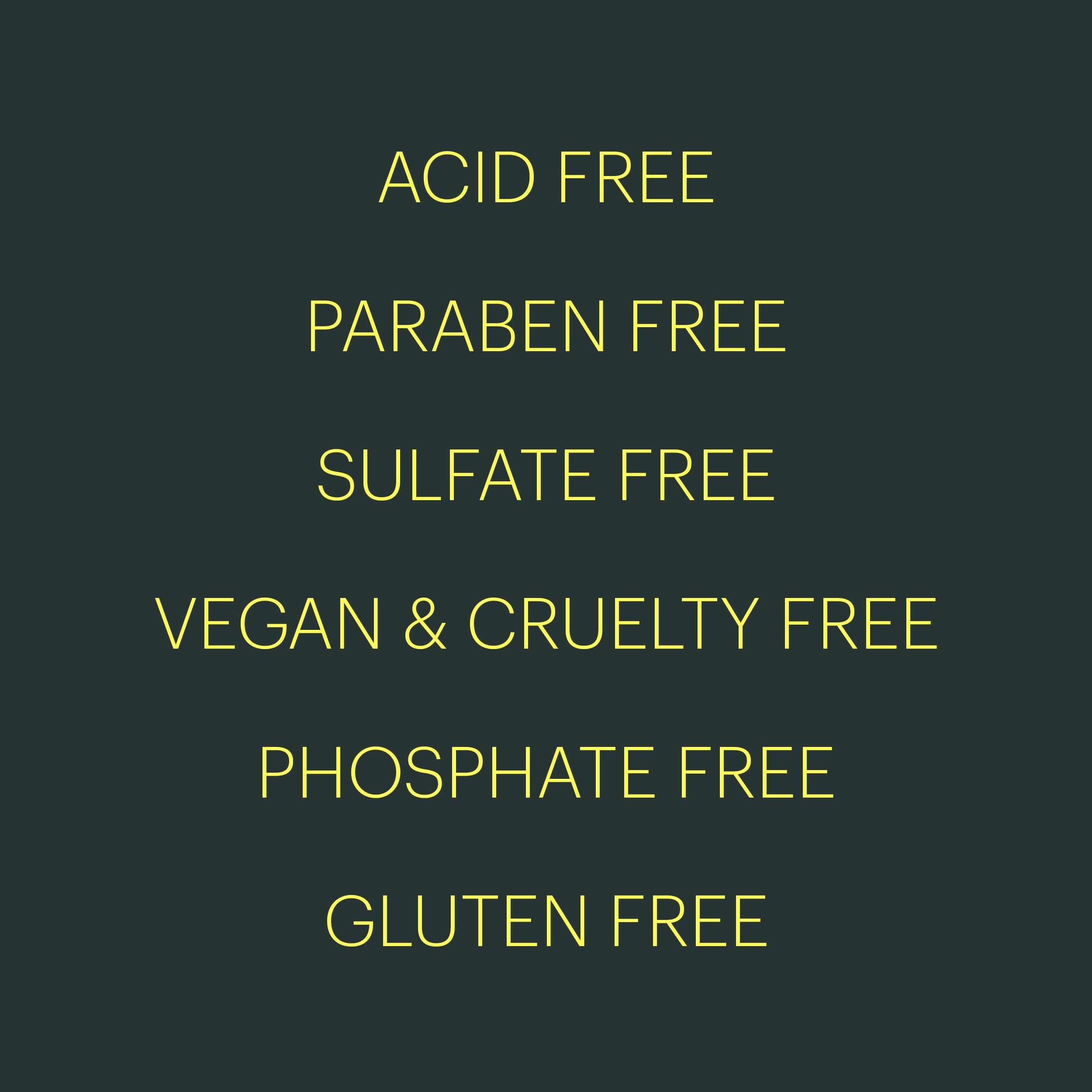 epres ingredients label close-up emphasising vegan biodegradable formula