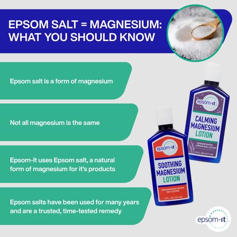 EPSOM-IT shea butter and lavender botanicals highlighting natural ingredients