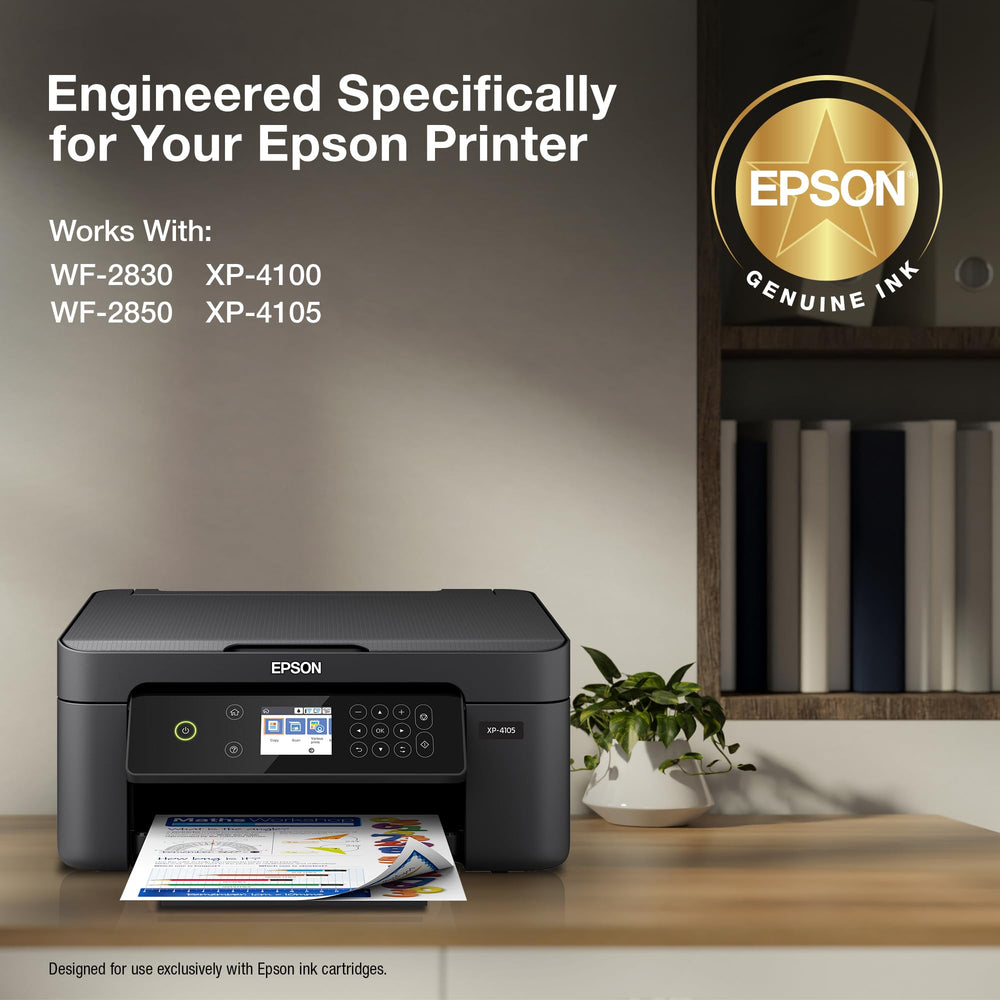 Epson three individual cartridges lined up showing easy selective replacement