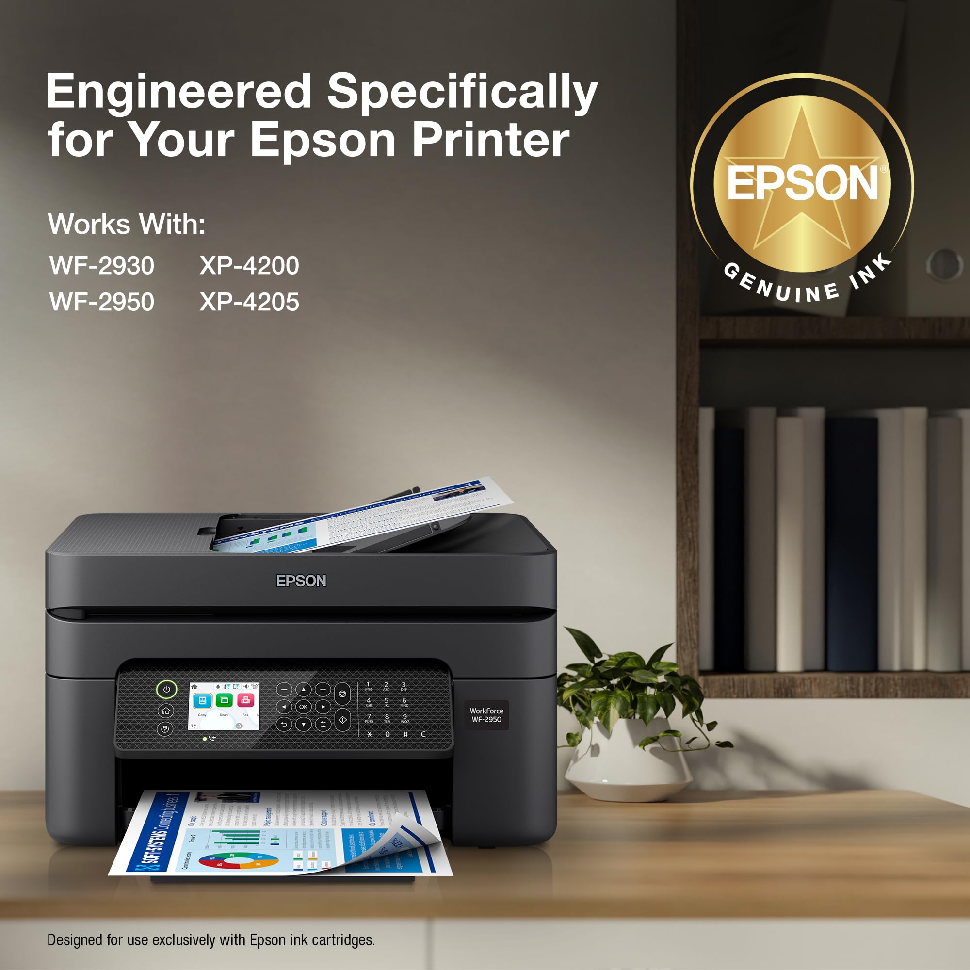 Epson 232 installed in printer demonstrating simple swap-in installation and reduced downtime