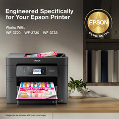 Epson 702 color cartridges label view showing individual replaceable benefit