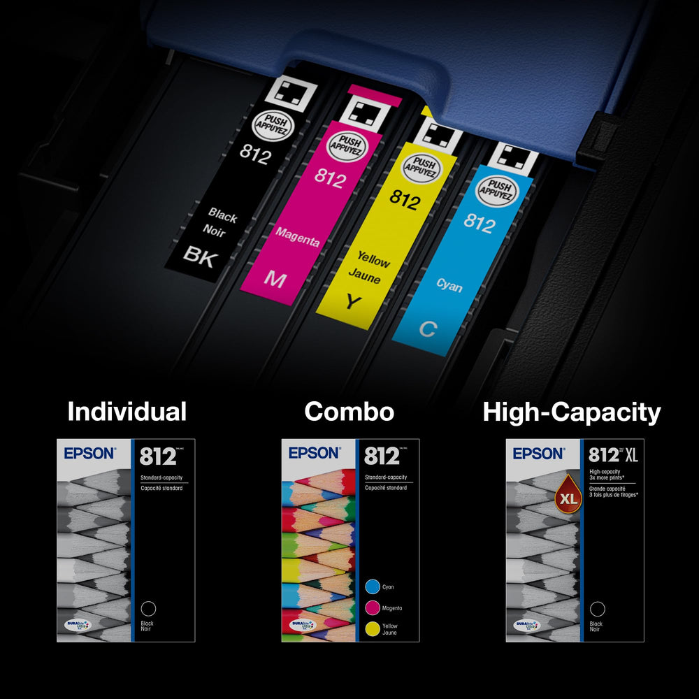 Epson printed sample showing sharp text and vibrant color output