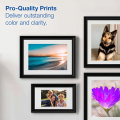 Epson close-up of paper texture highlighting smooth surface for sharper prints