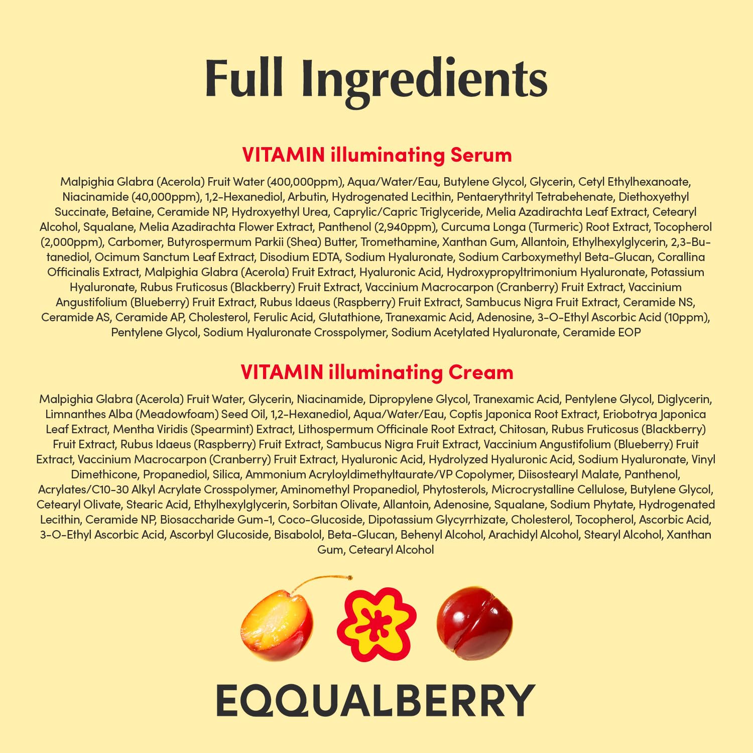 EQQUALBERRY set on bathroom shelf in lifestyle scene suggesting daily routine convenience and glow