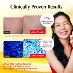 EQQUALBERRY serum applied to back of hand demonstrating targeted application and non-greasy finish