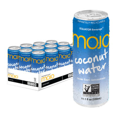 EQUATOR MOJO front packaging showing bottle and 12-pack convenience for stocking