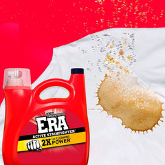Era back label close-up showing instructions and benefits for correct use