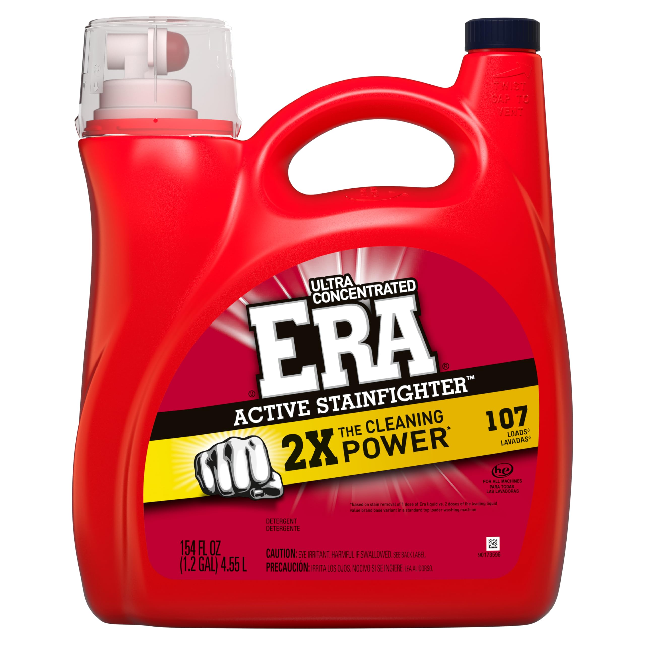 Era jug beside household items illustrating 154 fl oz value
