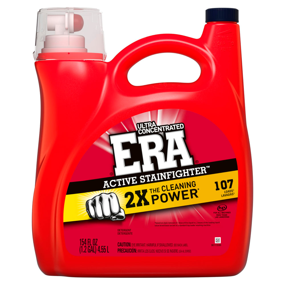 Era jug beside household items illustrating 154 fl oz value