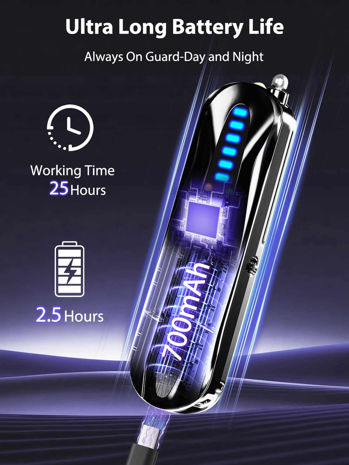 ERYITRDK next to smartphone to show pocket-size portability for travel convenience