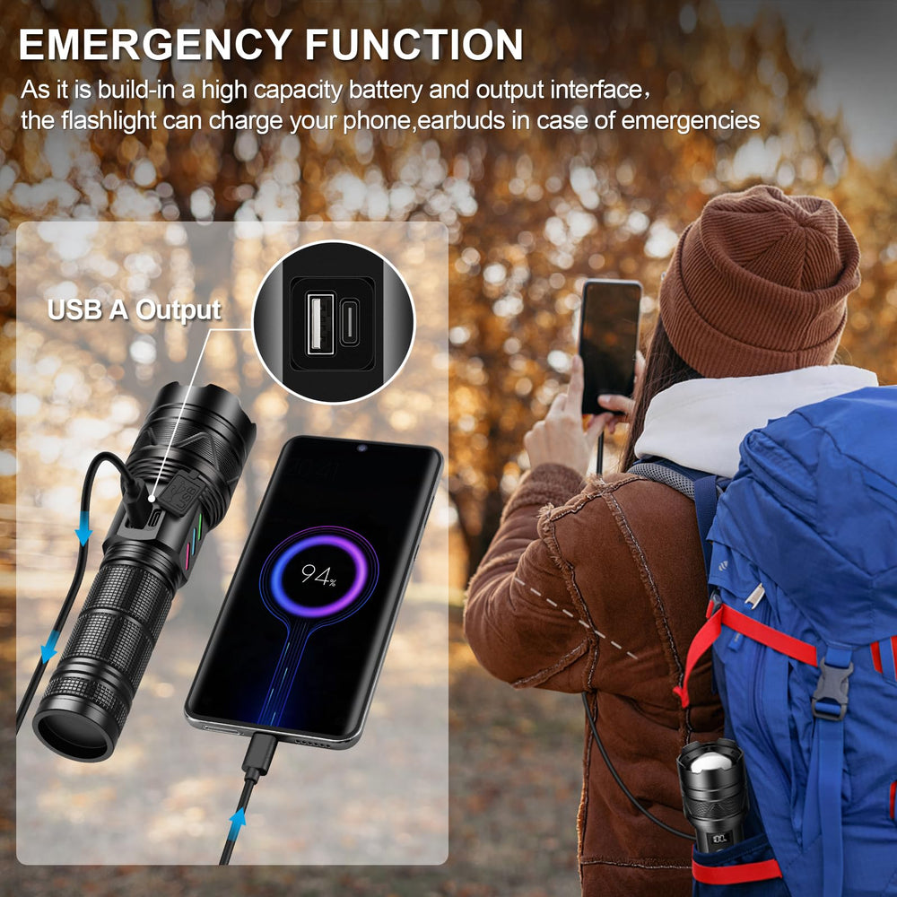 Esgreen mini 365nm UV light held in hand for quick inspections and leak detection benefit