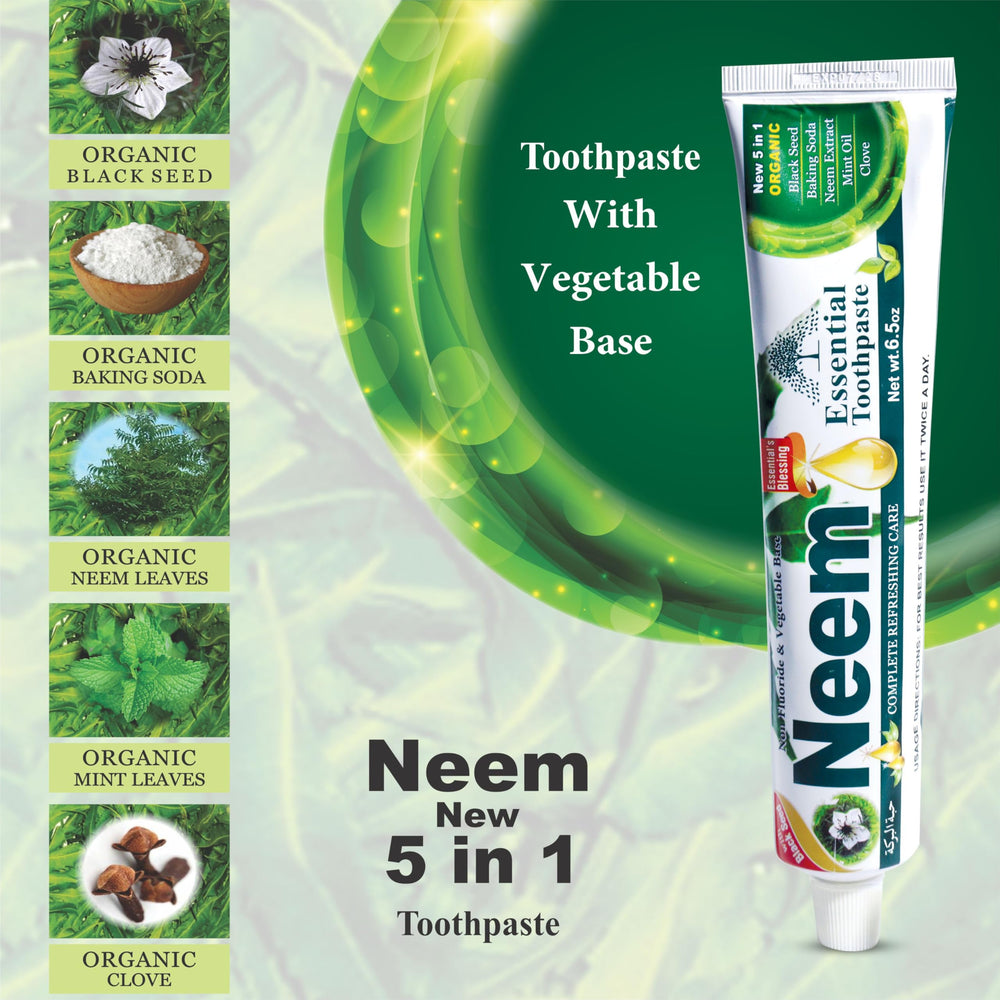 ESSENTIAL TOOTHPASTE creamy paste texture demonstrating smooth gentle polish