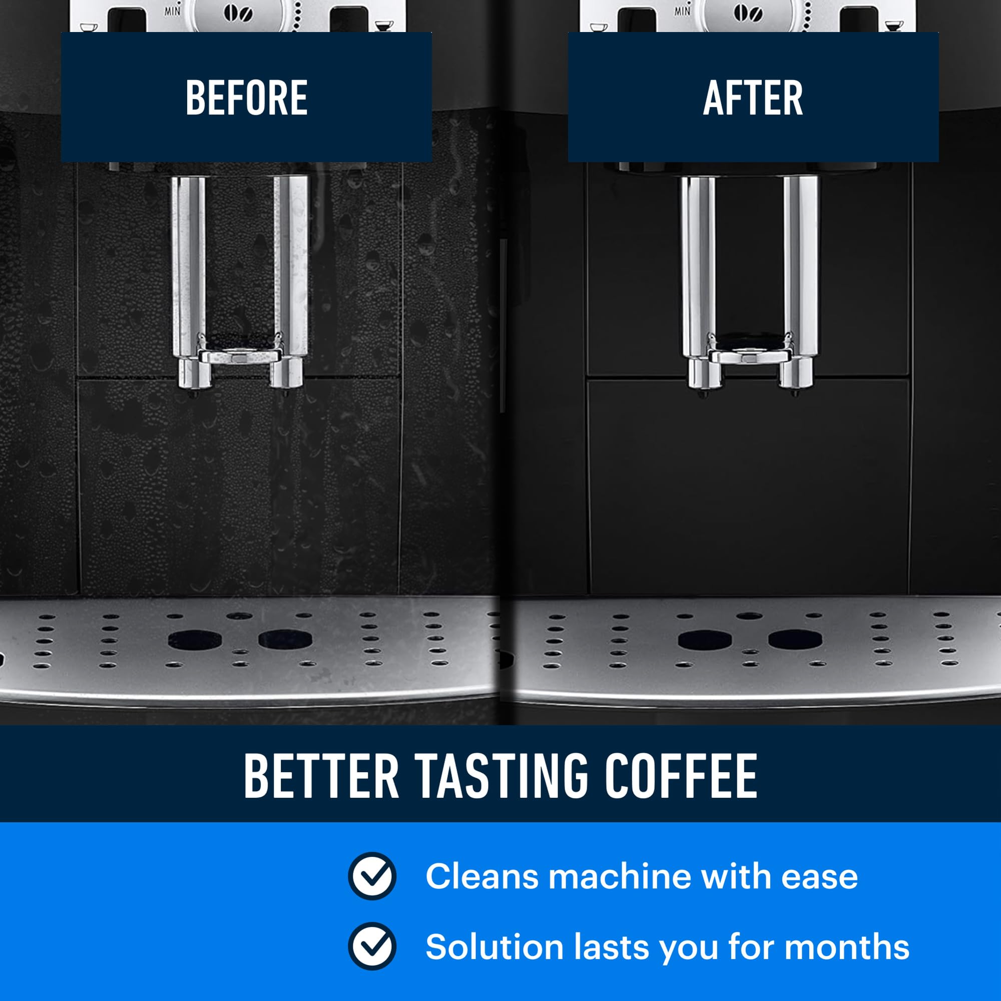 Essential Values being used with DeLonghi machine to restore performance