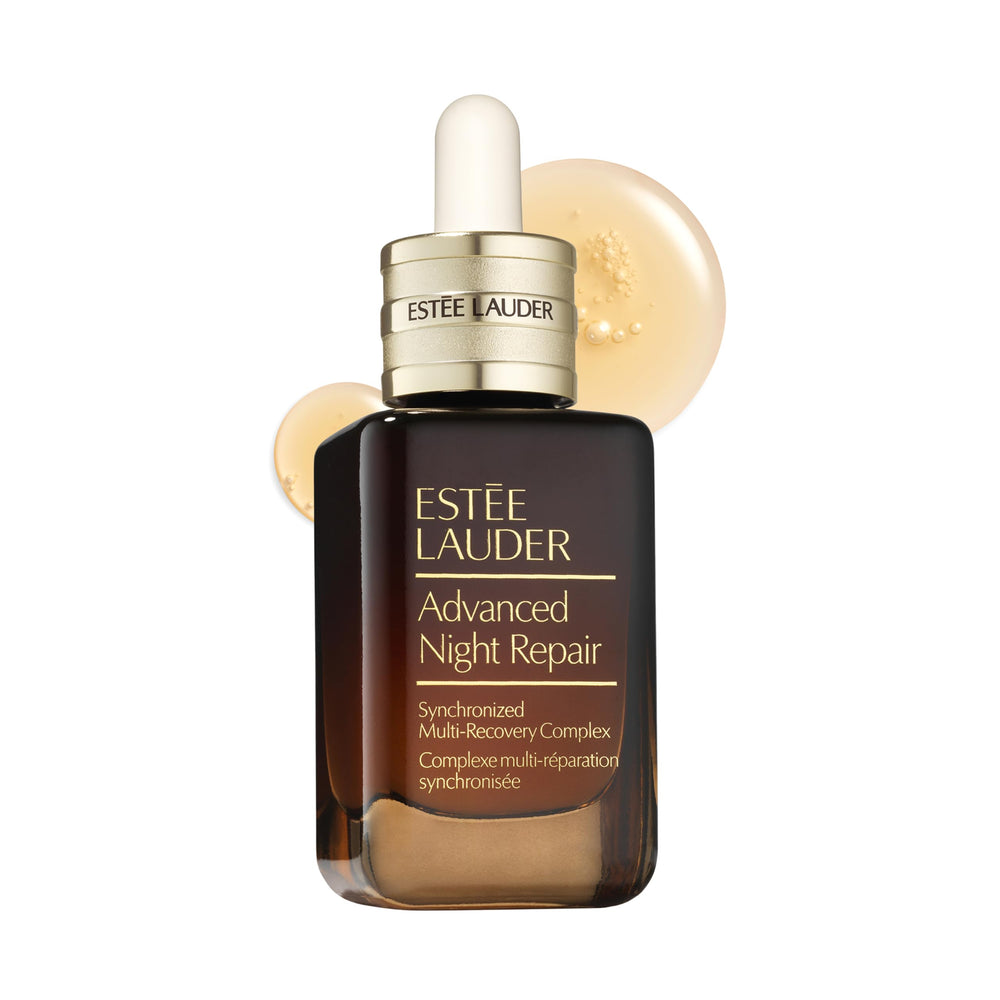 Estée Lauder front bottle showing sleek packaging and brand hydration benefits