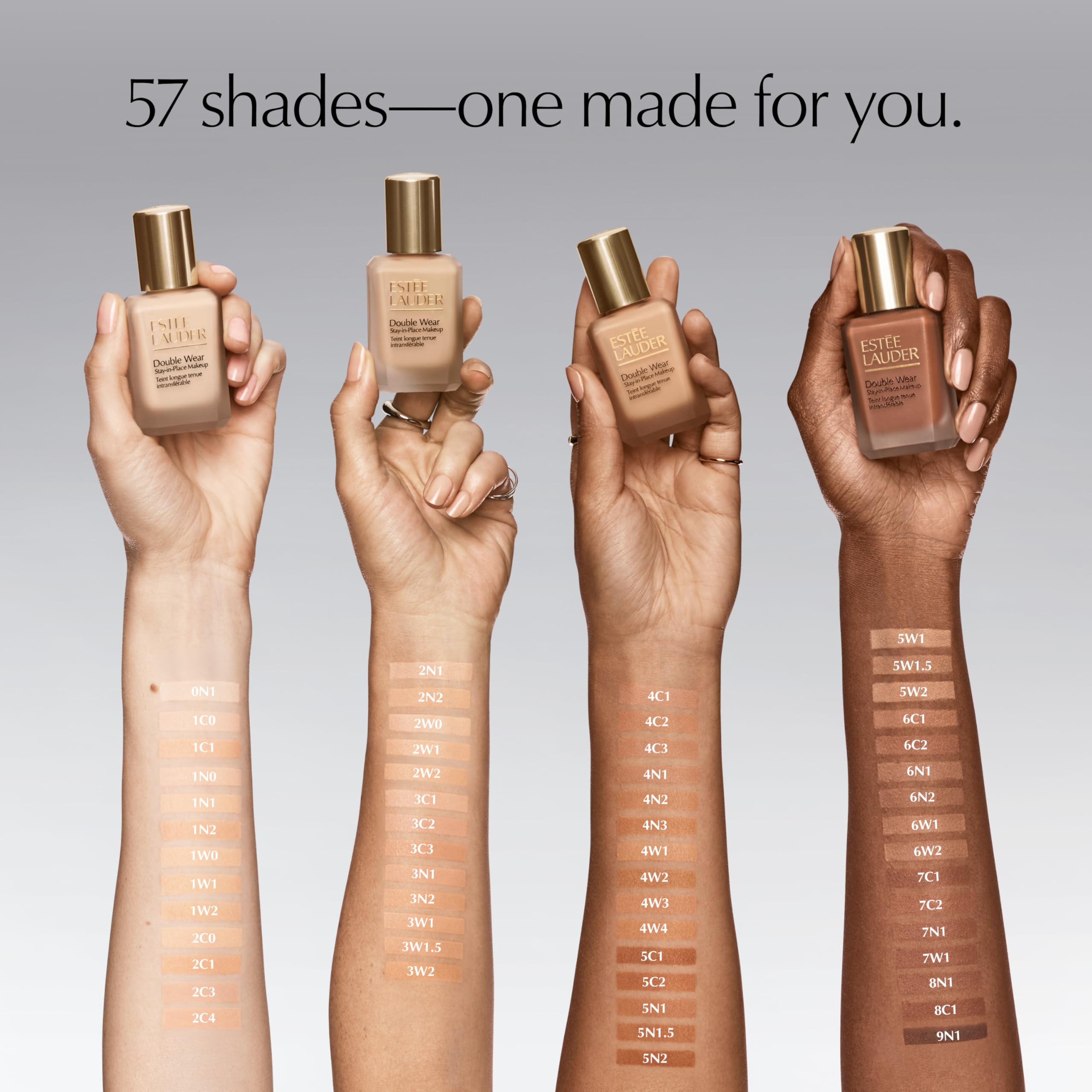 Estée Lauder bottle neck and cap detail emphasizing premium construction