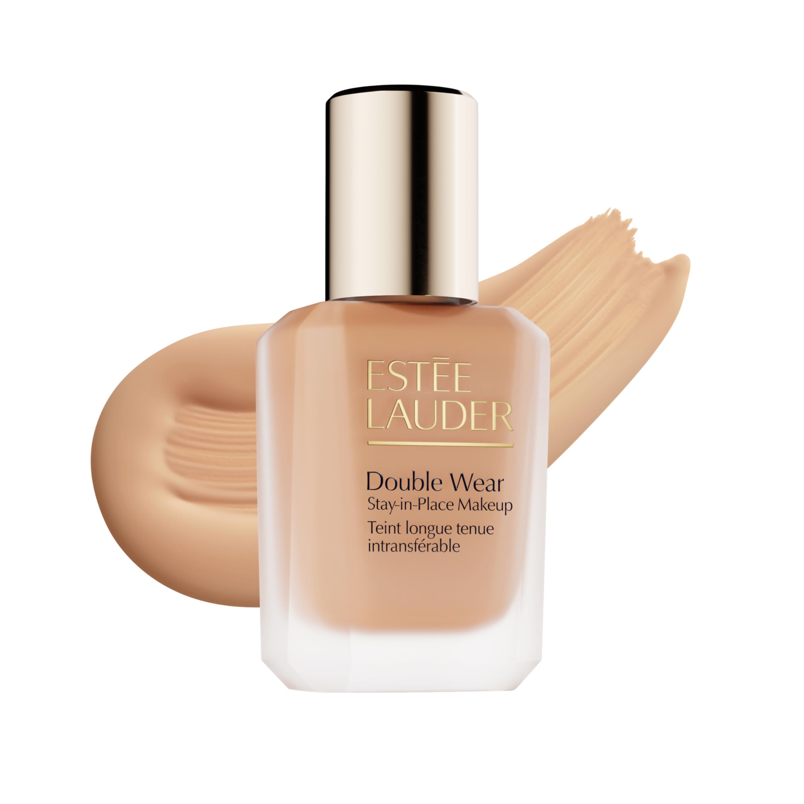 Estée Lauder front bottle showing sleek packaging and longwear benefit