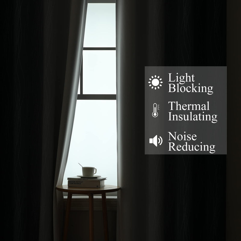 Estelar Textiler metal grommet detail demonstrating easy hanging and smooth sliding