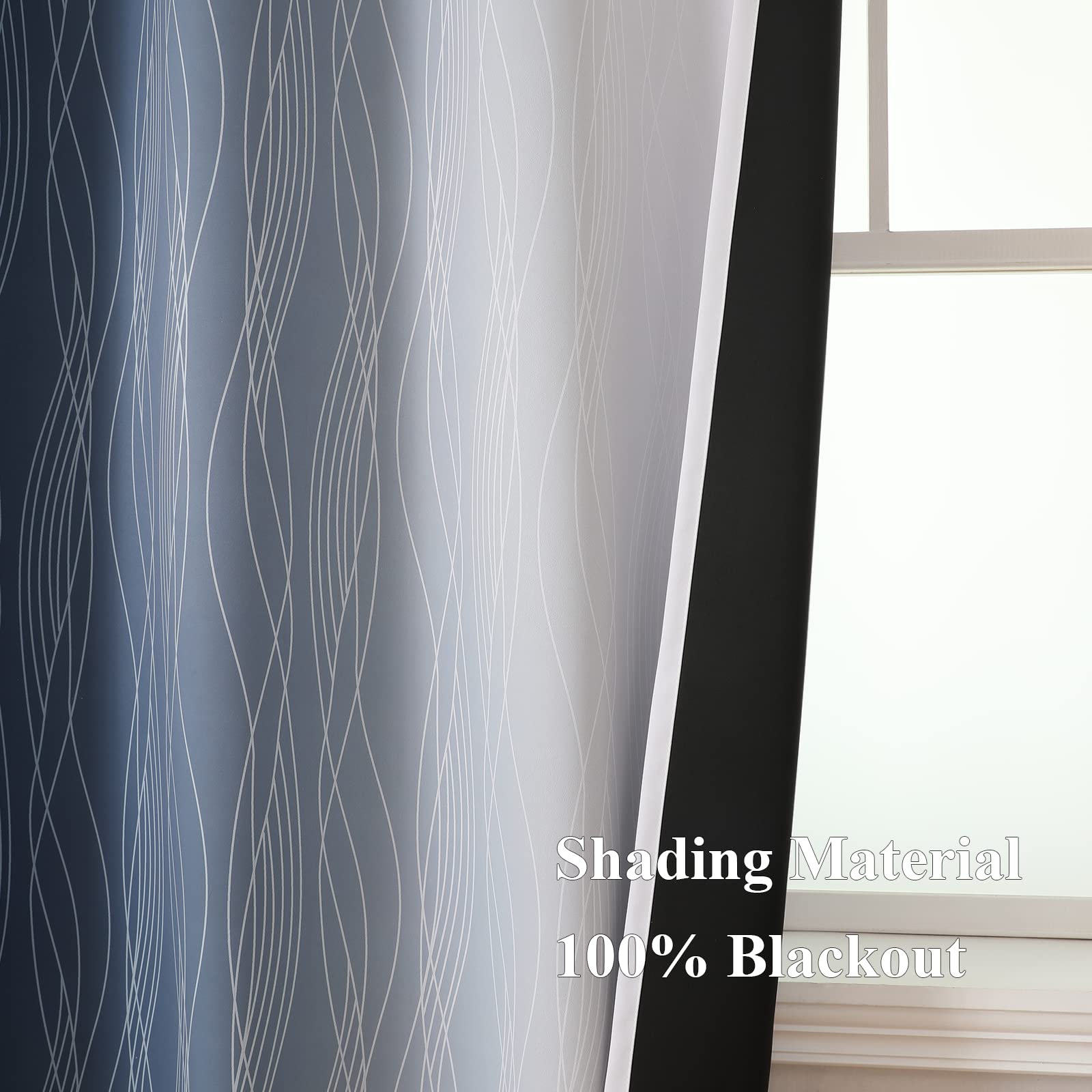 Estelar Textiler ombre pattern close-up showing wavy lines and contemporary visual depth
