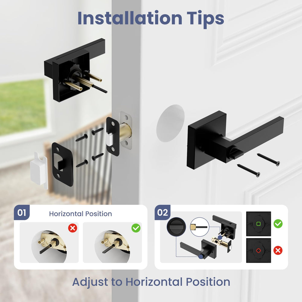 Estmoon latch and strike plate detail showing compatibility and secure fit
