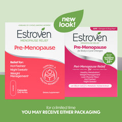 Estroven capsule close-up revealing texture and size for easy daily use