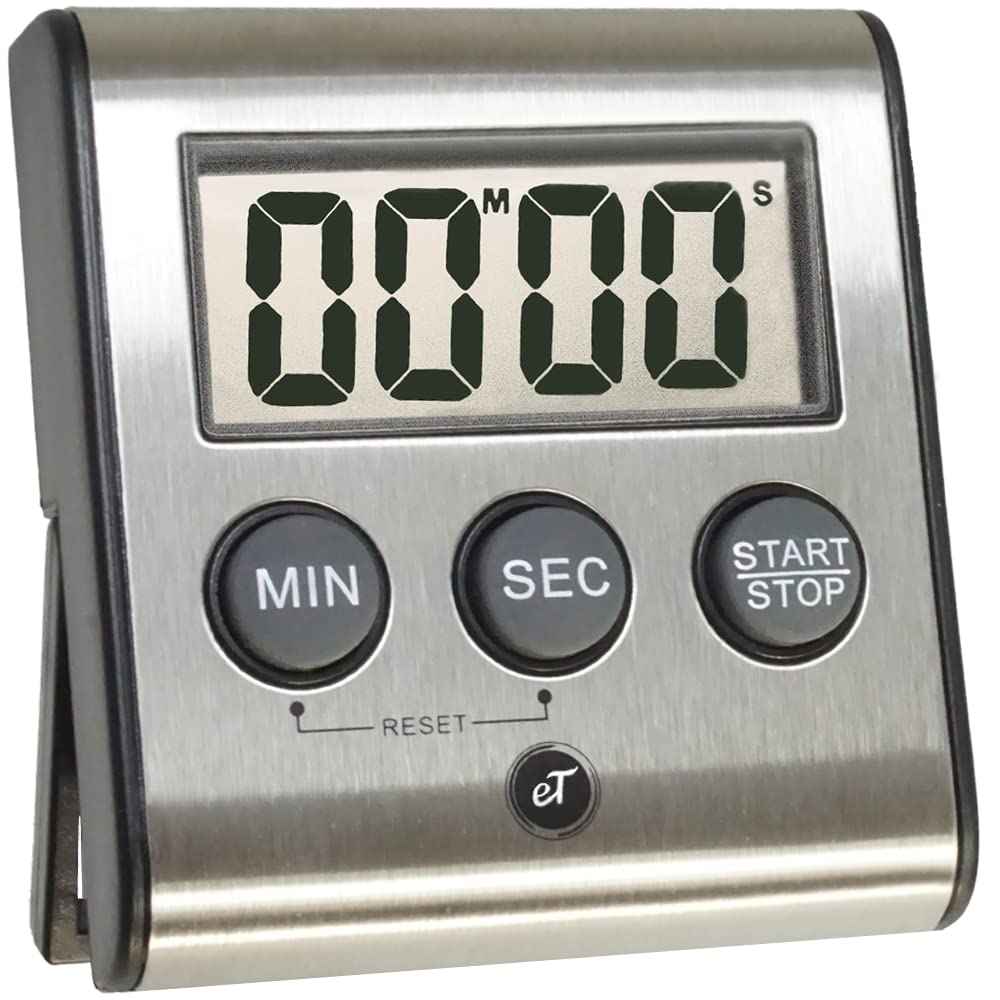 eTradewinds eT-23 stainless steel front view showing large display and controls, reliable visibility