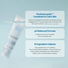 ETUDE cream applied on skin close-up demonstrating smooth absorption benefit