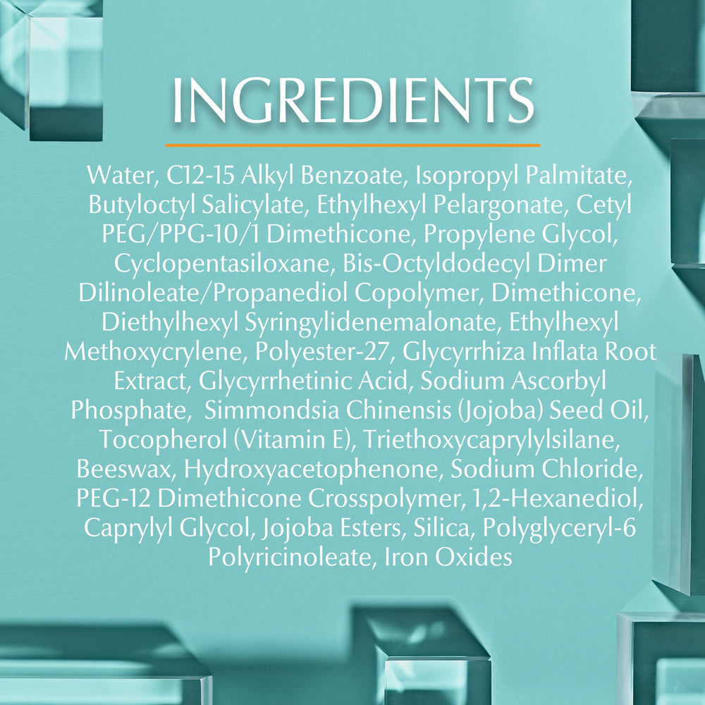 Eucerin zinc oxide active illustration highlighting mineral UV protection