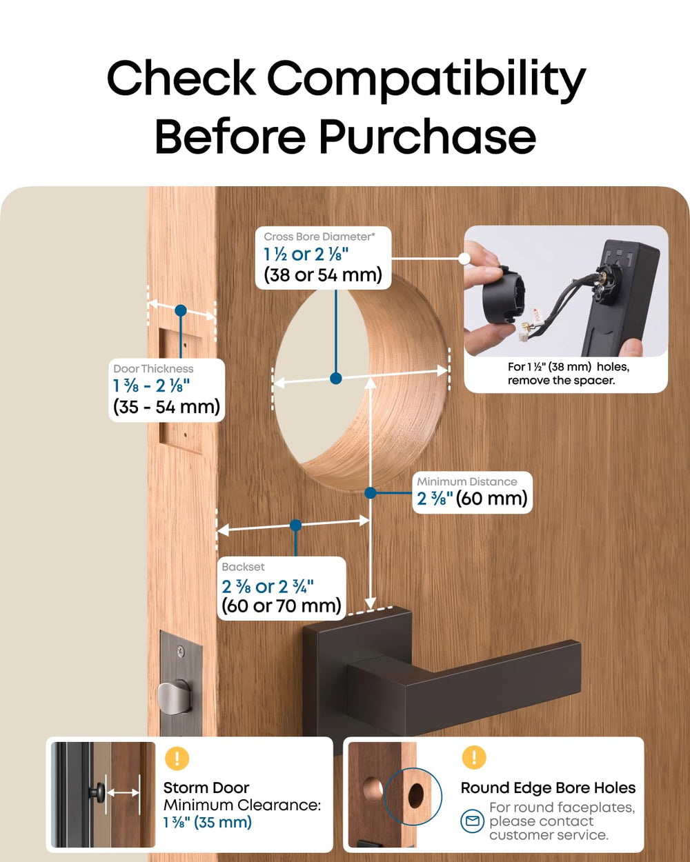 eufy Security lifestyle scene of homeowner entering with hands full showing hands‑free entry
