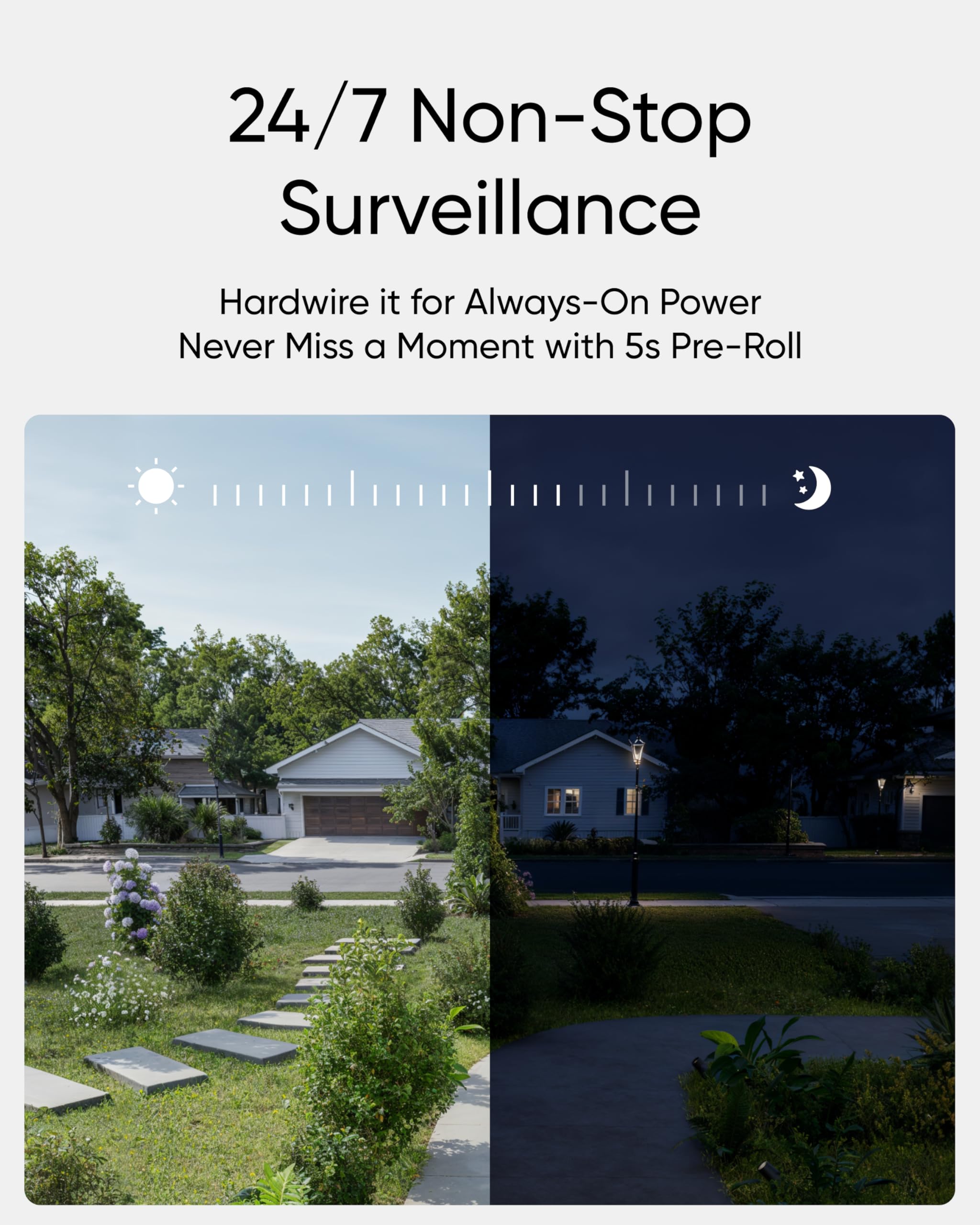 eufy Security C31 on a front porch demonstrating doorstep coverage and visitor awareness