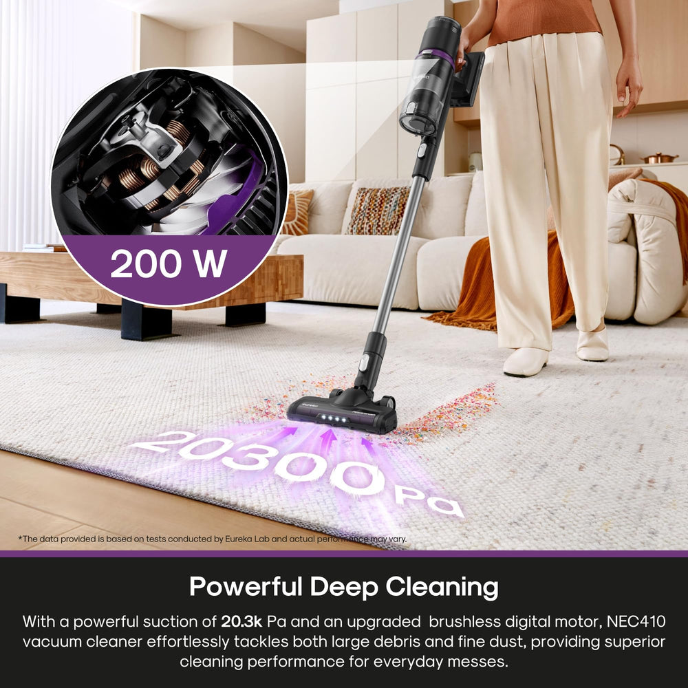 Eureka ReactiClean converted to handheld for stairs and upholstery, improving reach