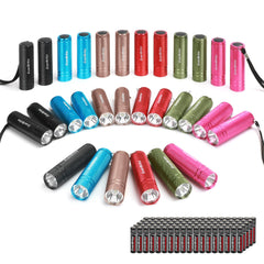 EverBrite front packaging showing 30-pack and included batteries for quick use