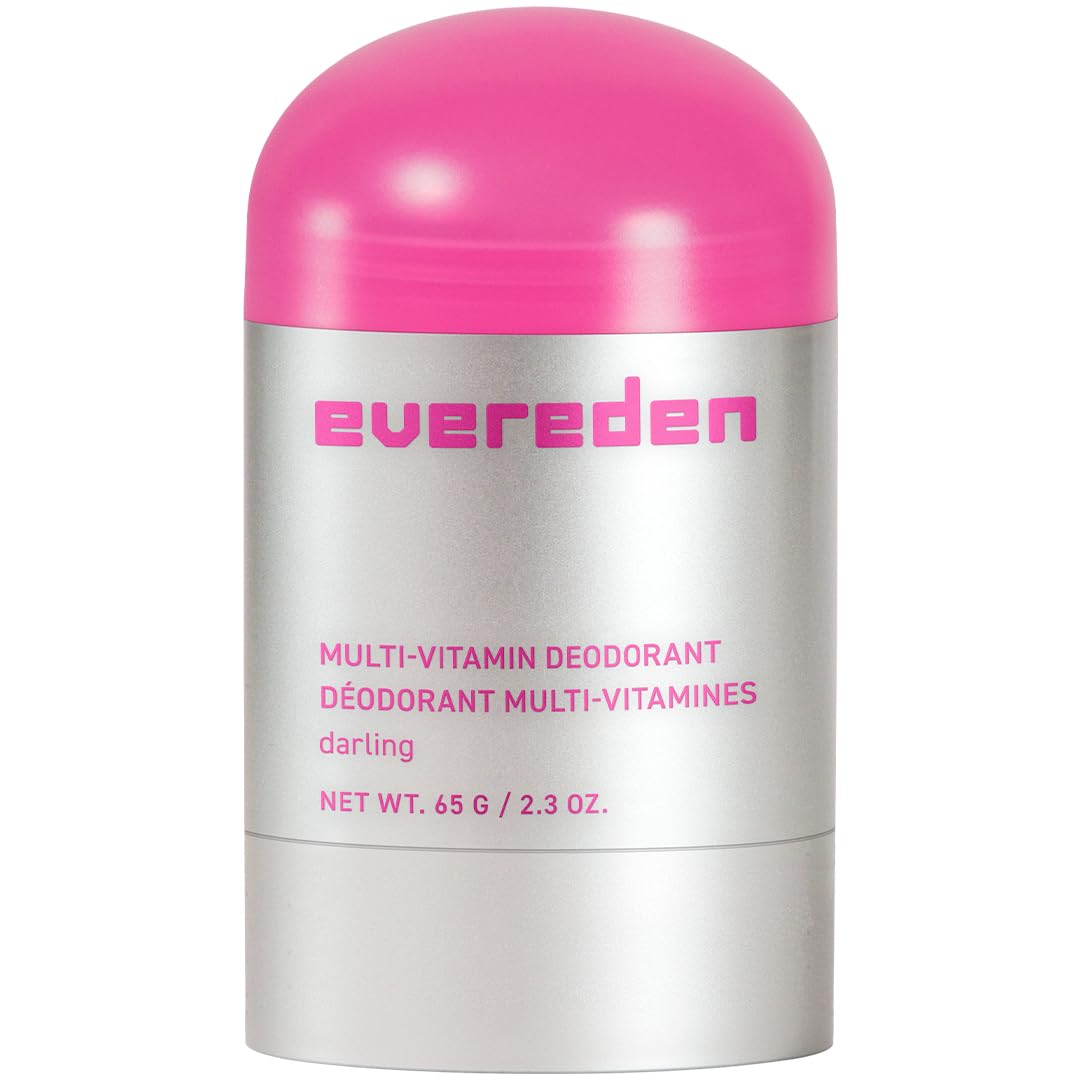 Evereden front packaging showing 2 fl oz deodorant and benefits