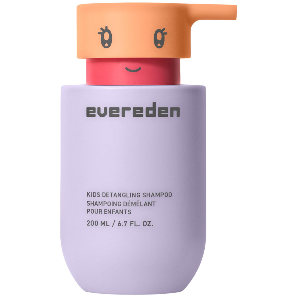 Evereden front packaging showing gentle kids shampoo and calming design