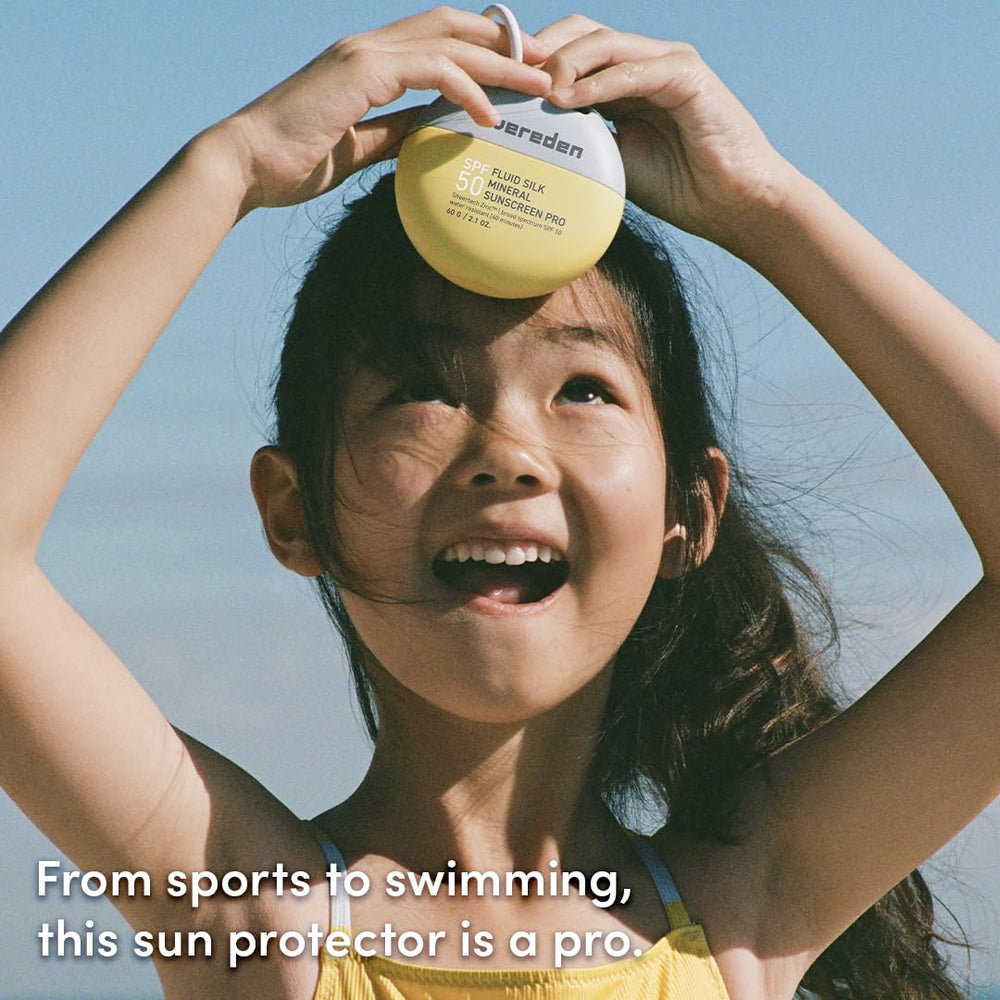 Family at the beach using Evereden sunscreen for outdoor playtime protection