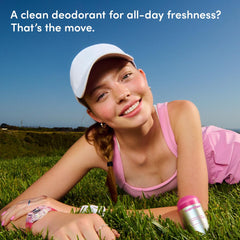 Evereden deodorant texture close-up showing gentle, non-greasy finish