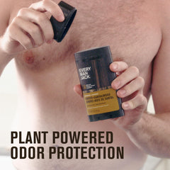 Every Man Jack Amber Sandalwood close-up of stick texture for smooth application benefit