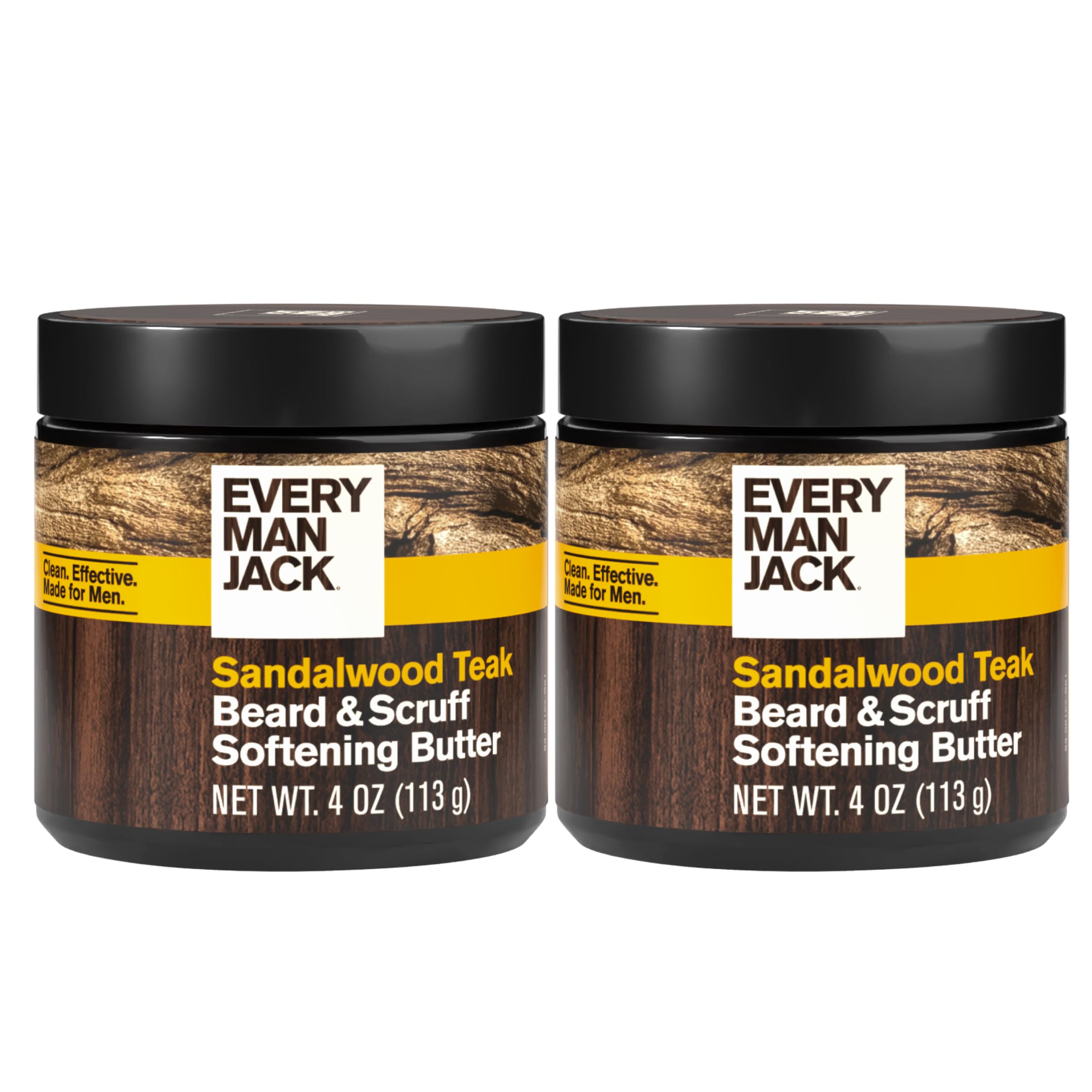 Every Man Jack front tub showing product and brand, clear benefit: easy-to-use grooming