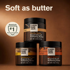 Every Man Jack open tub texture close-up, benefit: creamy, non-greasy conditioning