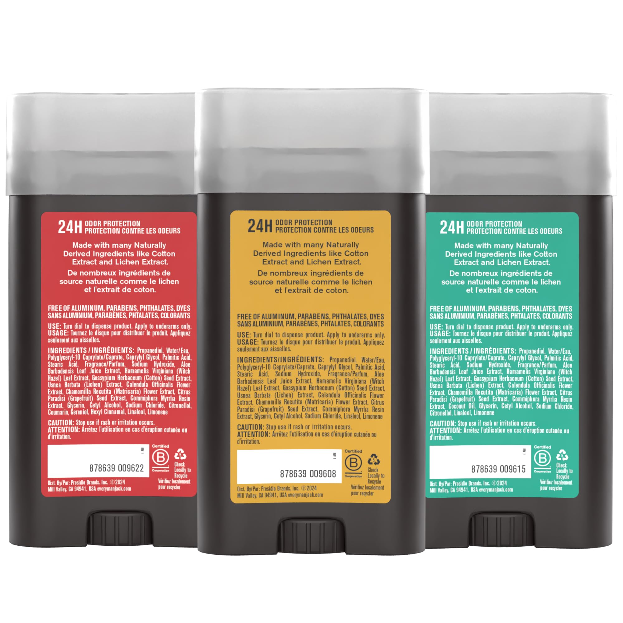 Every Man Jack tucked in gym bag ready for travel and active freshness benefit