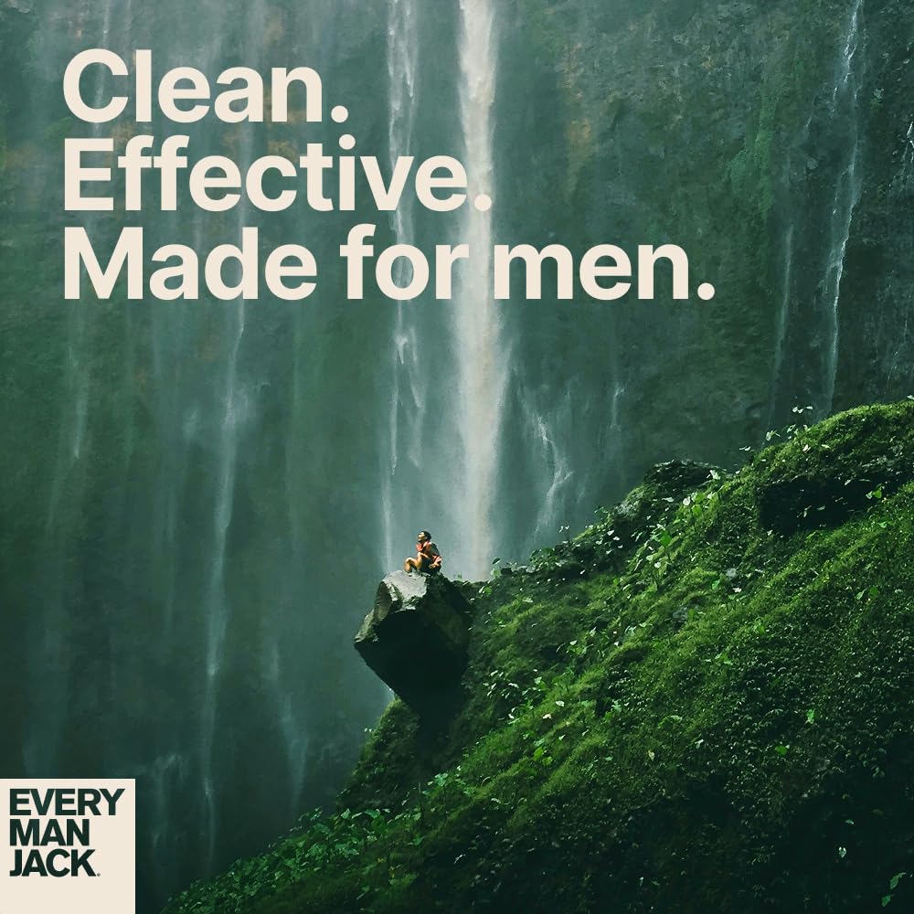 Every Man Jack label detail with B Corp mark showing ethical brand credentials