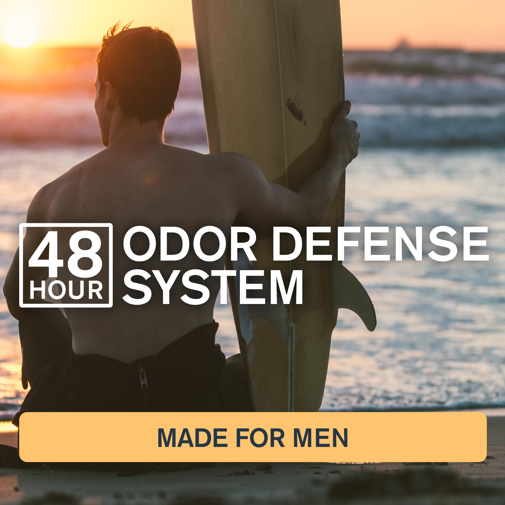 Every Man Jack two-pack stacked to show value and spare deodorant ready